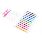 마찰 우량한 비독성 잉크를 가진 열 과민한 지울 수 있는 다채로운 젤 펜