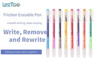 젤 잉크 다채로운 학생 쓰기 마찰 펜 지우개