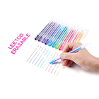 20 색깔 평면 쓰기 0.7 밀리미터는 지울 수 있는 잉크 펜을 가열시킵니다