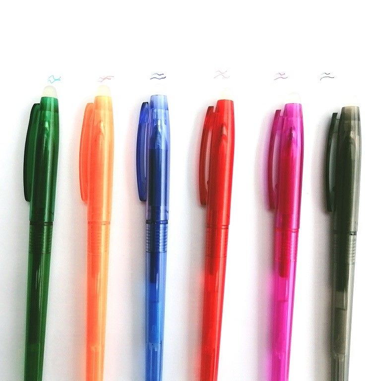 Smooth Writing 0.7mm Erasable Colored Pens For School